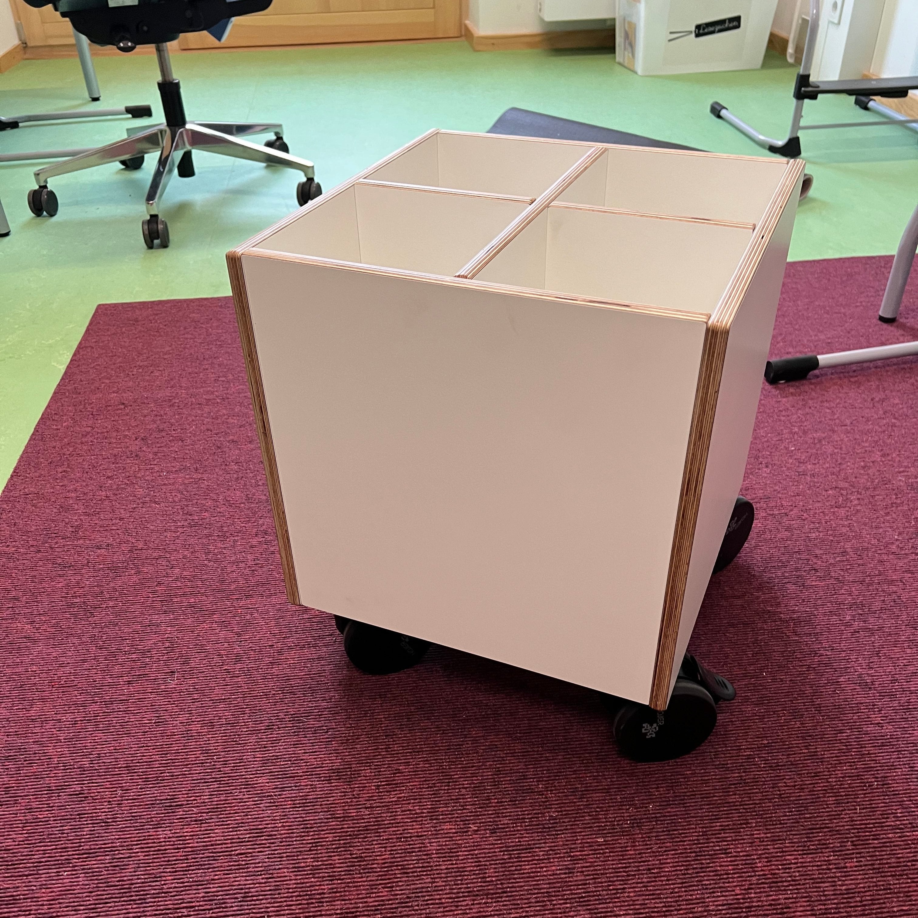 teppiche aufbewahren Trolley zur Aufbewahrung von Teppichen – Vier Wege zum Abenteuer – Schulen Einrichten