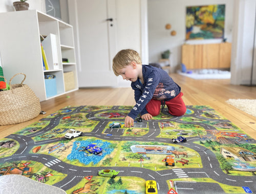 Spielteppich - Puzzleteppich für Autofreaks