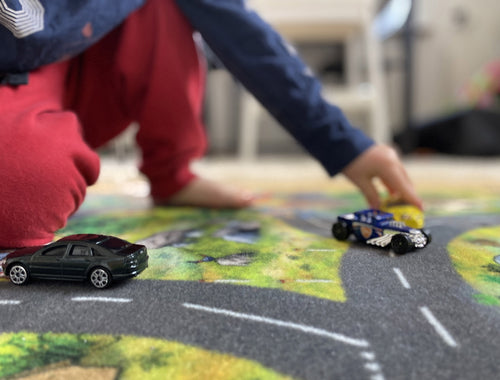 Spielteppich - Puzzleteppich für Autofreaks